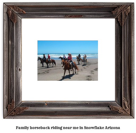 family horseback riding near me in Snowflake, Arizona